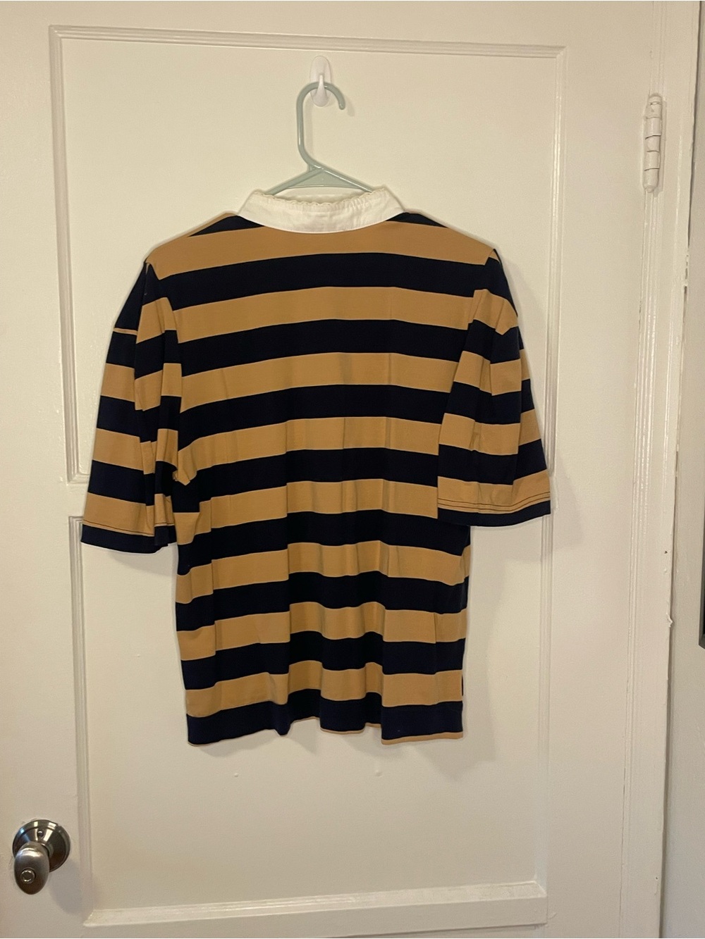 Vivienne Westwood Anglomania Striped Button Collar Top - Picture 4 of 6